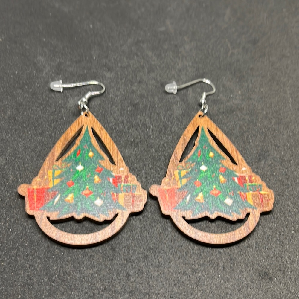 Earrings‎ Christmas tree